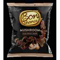 Bon Chance - Dark Bread Crisps with Mushroom 120g