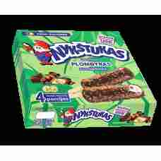 Nykstukas - Vanilla Ice Cream with Chocolate Coating with Almonds 4x80ml/320ml