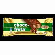 Ion - Chocofreta Green Milk Chocolate Wafer Bar with Hazelnuts 38g