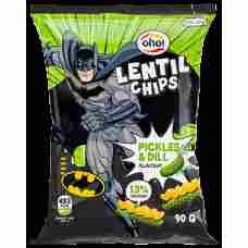 OHO - Lentil Chips with Pickles and Dill 90g