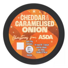 ASDA Cheddar and Caramelised Onion 90g