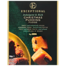 ASDA Extra Special Exceptional by Christmas Pudding Fudge 150g