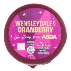 ASDA Wensleydale and Cranberry 90g