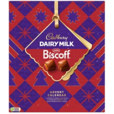 Cadbury Dairy Milk Biscoff Chocolate Christmas Advent Calendar 236g