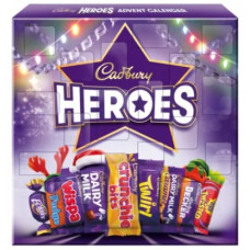 Cadbury Heroes Chocolate Christmas Advent Calendar 230g