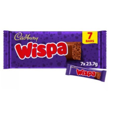 Cadbury Wispa Chocolate Bars 7 Pack