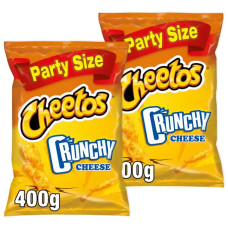 Cheetos Crisps Crunchy Cheese, 2 x 400g