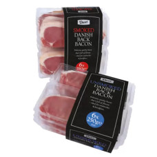 Direct Table Smoked Back Bacon, 6 x 250g (1.5kg)