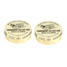 Isigny Ste Mère Raw Milk Camembert, 2 x 250g (500g)