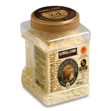 Kirkland Signature 24 Months Aged Shredded Parmigiano Reggiano, 500g