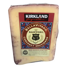 Kirkland Signature Cabernet Sauvignon Bellavitano Cheese, 454g