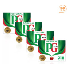 PG Tips Tea Bags, 4 x 210 Pack