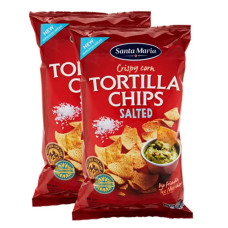 Santa Maria Salted Tortilla Chips, 2 x 475g