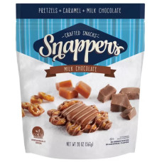 Snappers Milk Chocolate and Caramel Pretzels, 567g