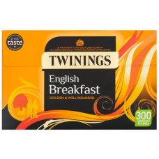 Twinings English Breakfast Tea Bags, 300 Pack