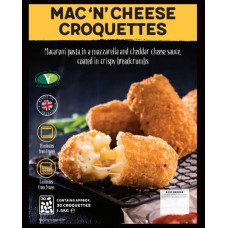 Mac 'N' Cheese Croquettes 1.5kg  FROZEN