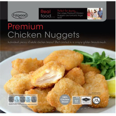 Foxwood Premium Chicken Nuggets 2kg  FROZEN