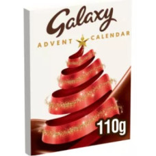 Galaxy Smooth Milk Chocolate Christmas Advent Calendar 110g