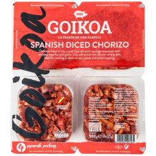 Goikoa Spanish Diced Chorizo, 4 x 125g (500g)