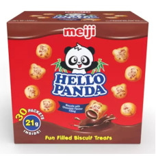 Hello Panda Chocolate Filled Biscuits, 30 x 21g (630g)