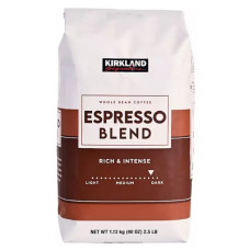 Kirkland Signature Whole Bean Coffee Espresso Blend, 1.13kg