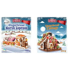 Lambertz Gingerbread Cottage and North Express Train, 1.935kg