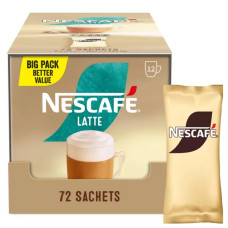 Nescafe Latte Sachets, 72 x 18g (1296g)