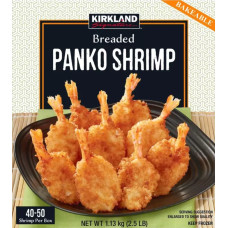 Kirkland Signature Breaded Panko Shrimp, 1.13kg FROZEN