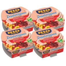 Rio Mare Insalatissime Mexican Style Tuna Salad, 4 x 160g (640g)