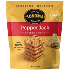 Sonoma Creamery Pepper Jack Crisps, 284g