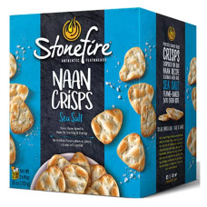 Stonefire Sea Salt Naan Crisps, 2 x 397g
