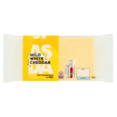 JUST ESSENTIALS by ASDA Mild White Cheddar 825g