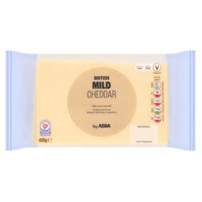 ASDA British Mild Cheddar Cheese 400g