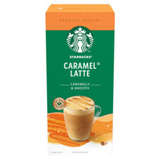 Starbucks Caramel Latte Premium Instant Coffee Sachets 5 Pack