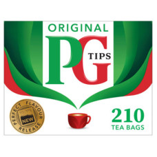 PG Tips 210 Original Tea Bags 609g
