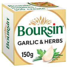 Boursin Garlic & Herbs Soft French Cream Cheese 150g