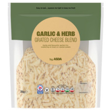 ASDA Garlic & Herb Grated Cheese Blend 200g