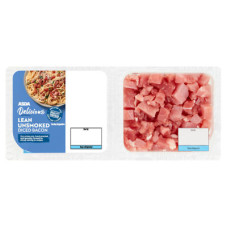 ASDA Delicious Lean Unsmoked Bacon Pieces Twin Pack
