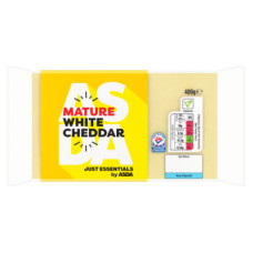 JUST ESSENTIALS by ASDA Mature White Cheddar Cheese