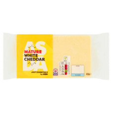 JUST ESSENTIALS by ASDA Mature White Cheddar 825g