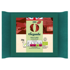 ASDA Organic Mature British Cheddar