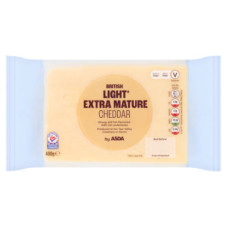 ASDA British Light Extra Mature Cheddar 400g