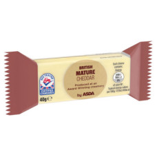 ASDA Mini Mature British Cheddar Cheese 40g