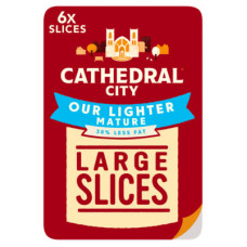 Cathedral City 6 Slices Mature Lighter Cheese