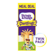 Strings & Things Cheestrings Twin Pack 20g