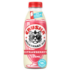 Adnams Strawberry Flavour Milkshake Mix 500ml