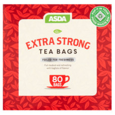 ASDA 80 Extra Strong Tea Bags