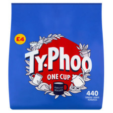 Typhoo One Cup 440 Single Serve Teabags