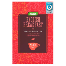ASDA English Breakfast Classic Black 50 Tea Bags