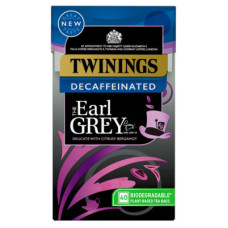 Twinings The Earl Grey Decaffeinated 40 Plant-Based Tea Bags